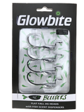 Glowbite Bleeder 5/0 Worm Hook Jig Head