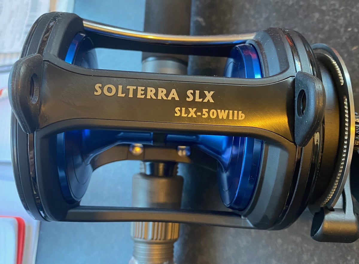 okuma 50w reel Okuma Solterra SLX 50W 2-Speed Lever Drag Game Reel