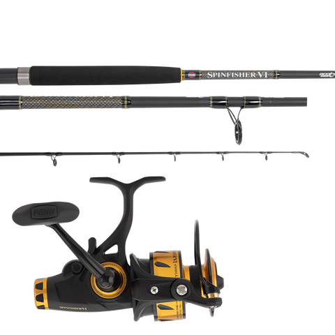 Penn Spinfisher VII 6500LL/Spinfisher VI 7ft 2pc 8-15kg Rod