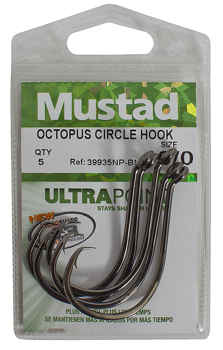 Mustad Octopus Circle 39935NP-BN Hook – Screaming Reels