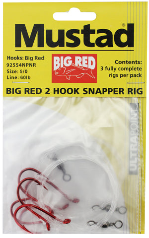 Mustad Big Red Snapper Rig
