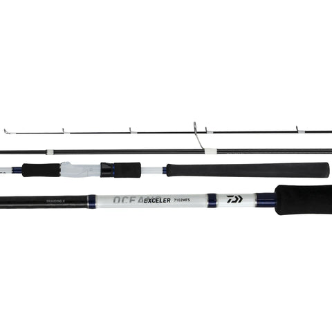 Daiwa 22 Exceler Oceano S76 PE5 Black Topwater Rod
