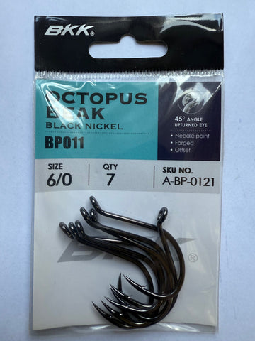 BKK Bait Packs - Octopus Black Nickel