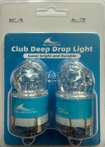 Bluewing Deepdrop Diamond Lights - Twin pack Blue