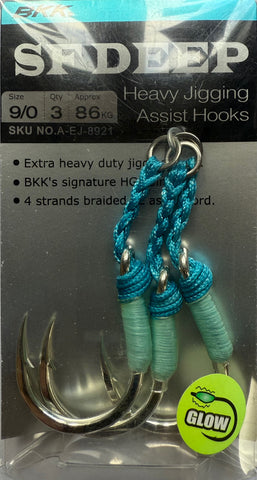 BKK SF DEEP Heavy Jigging Assist Hooks