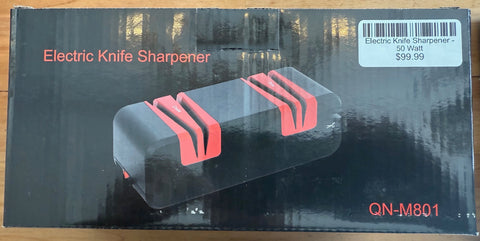 Electric Knife Sharpener - 50 Watt