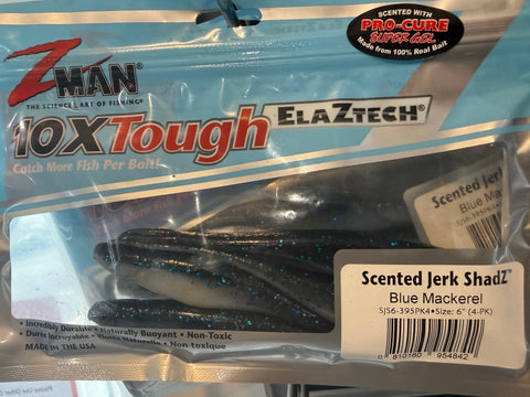 ZMan Scented Jerk Shadz - 6"