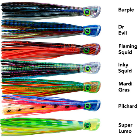 Black Magic Jonahs Kona XT6" - Mardi Gras, single rigged