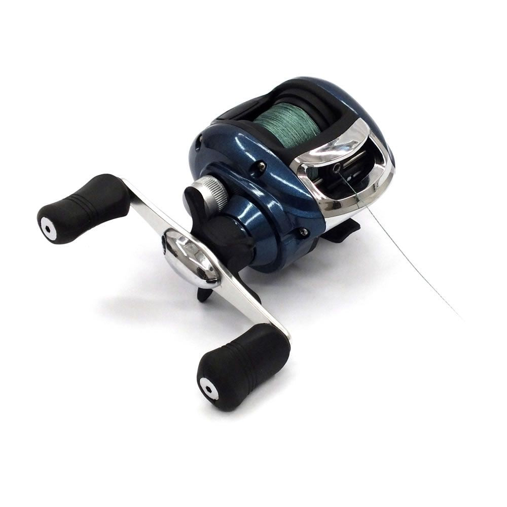 Kilwell WEA200 Baitcaster Reel spooled w braid