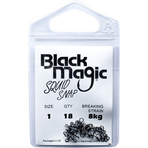 Black Magic Squid Snap Swivel 8kg