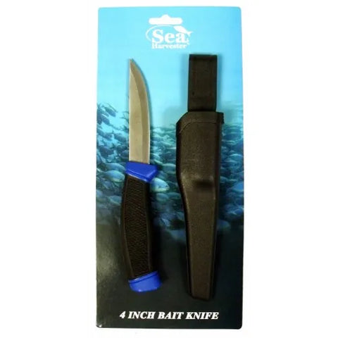 Sea Harvester Bait Knife blue/black (w sheath)