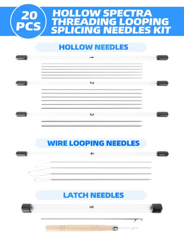 Bulletproof Bluewing Hollow Spectra Needles Kit