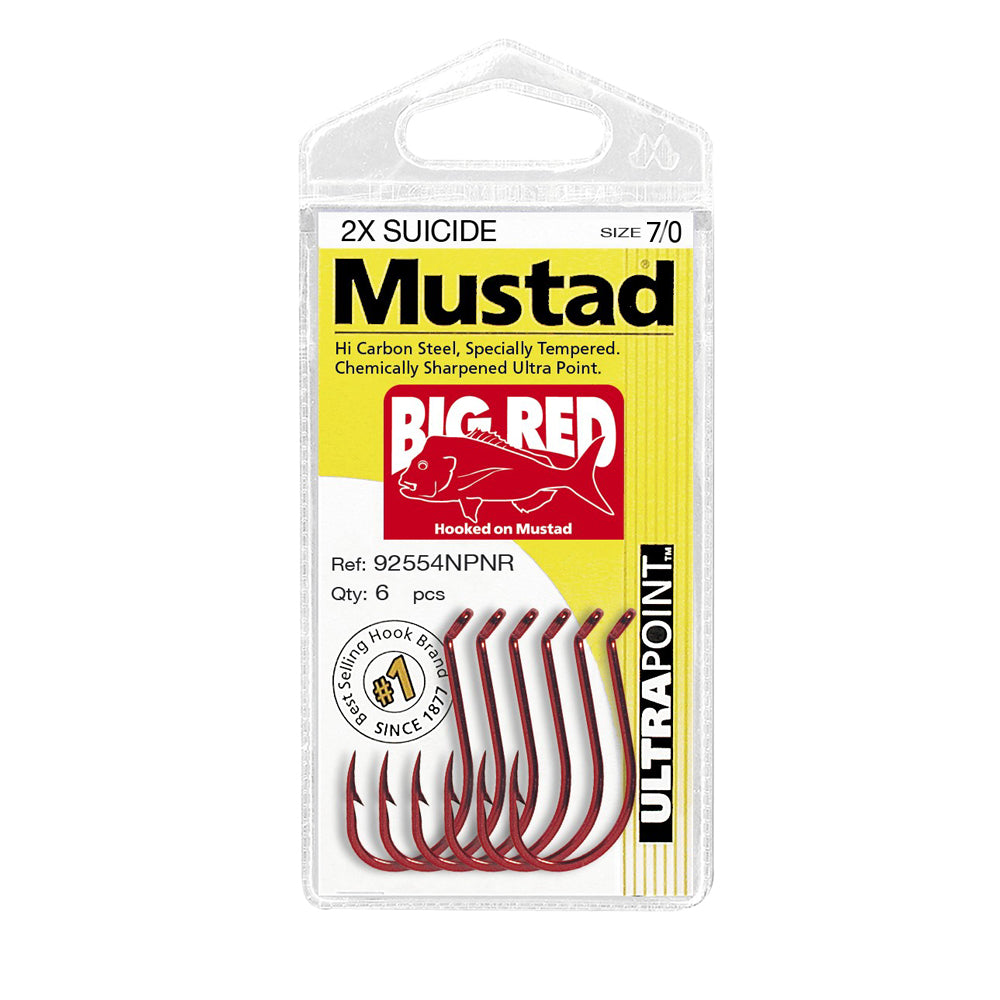 Mustad Big Red 92554NPR Hook – Screaming Reels