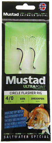 Mustad Snapper Circle Flasher Rig