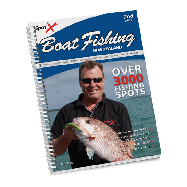 Fishing　NZ　Screaming　Book-　3rd　Edition　–　Reels　Spot-X　Boat