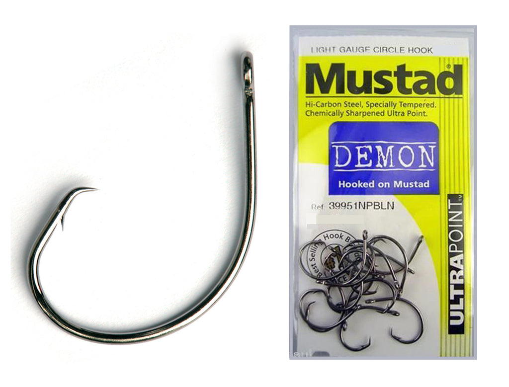 Mustad Hooks Demon Circle 39951 Hook – Screaming Reels